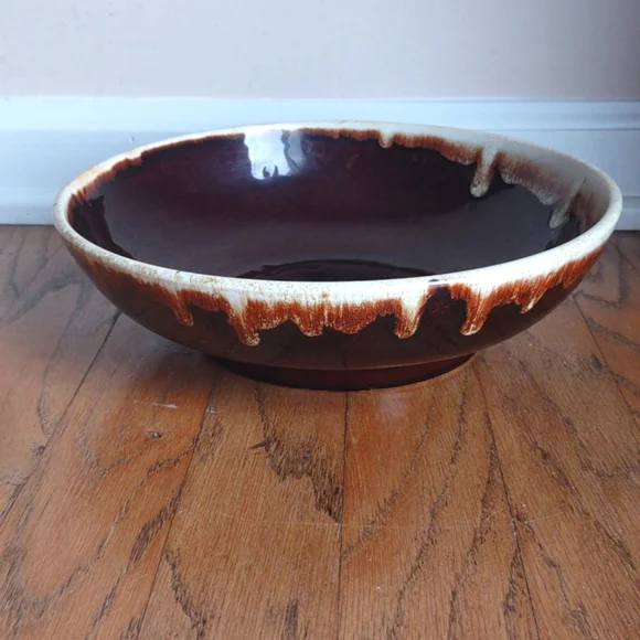 Vintage Pfaltzgraff Gourmet Brown 10" Round Bowl - Picture 1 of 4